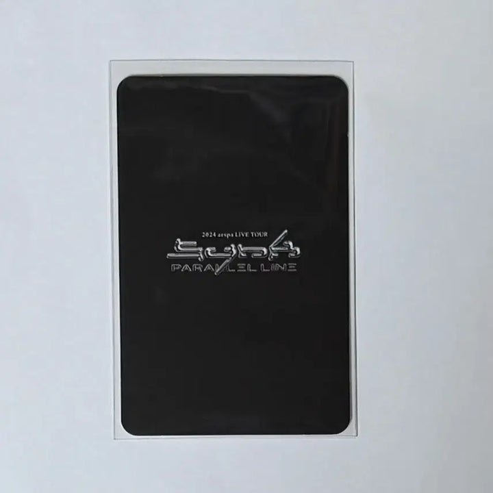 [BUNJANG] aespa Karina PARALLEL LINE Soundcheck Photocard / 에스파 카리나 사첵 포카