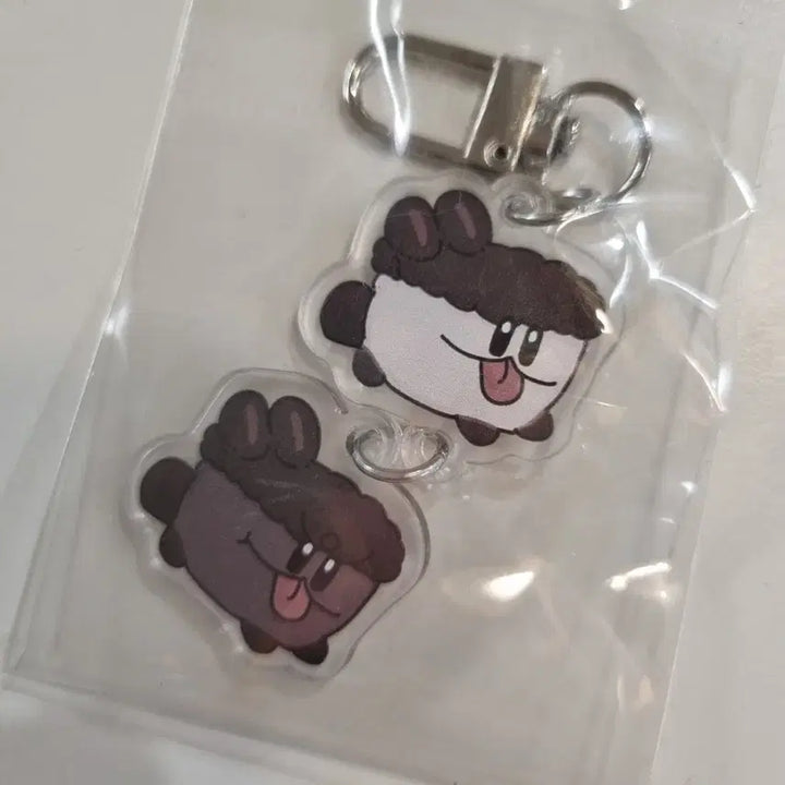[BUNJANG] Cookie Run Cakehound Keyring / 쿠키런 비공굿 케이크들개 키링