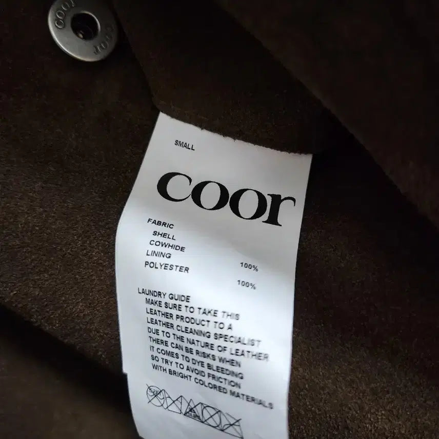 [BUNJANG] Coor Cow Split Field Jacket / 쿠어 카우 스프리트 필드 자켓