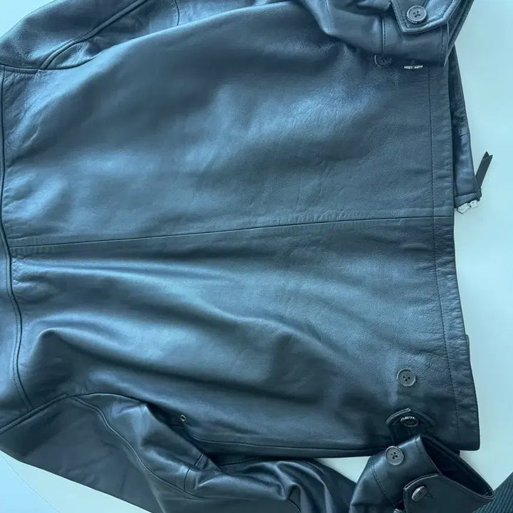 [BUNJANG] Polo Ralph Lauren Leather Jacket M / 폴로 랄프로렌 가죽 자켓 M