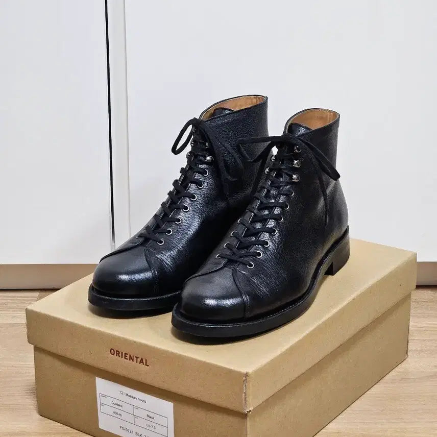 [SOLD OUT] 오리엔탈 슈메이커 몽키부츠 블랙 US7.5E