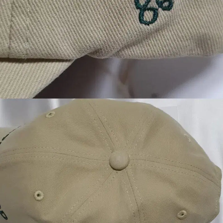 [BUNJANG] Smoothmood Beige Logo Ball Cap / 베이지 스무드무드  로고 볼캡 모자