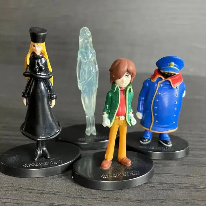 [BUNJANG] Galaxy Express 999 4-Figure Complete Set / 은하철도 999 피규어 세트 4체 컴플리트 jt