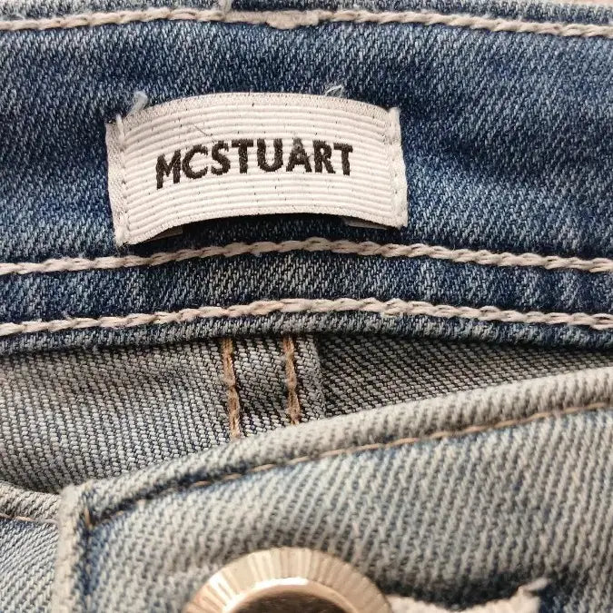 [BUNJANG] Maxstudio Slim Fit Light Wash Stretch Denim Pants / 맥스튜어트 연청 스판데님 34 슬림핏