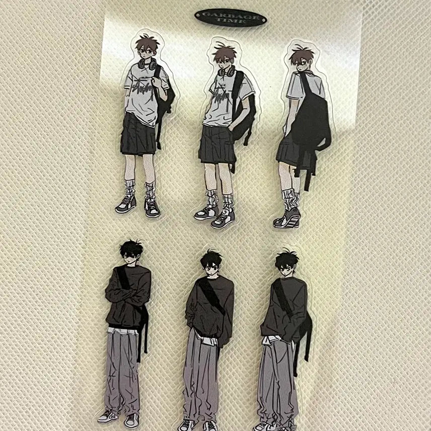 [BUNJANG] GABAGETIM Final Weapon Stickers / 가비지타임 갑타 고고마님 최종병기즈 종수 상호 병찬 스티커 굿즈