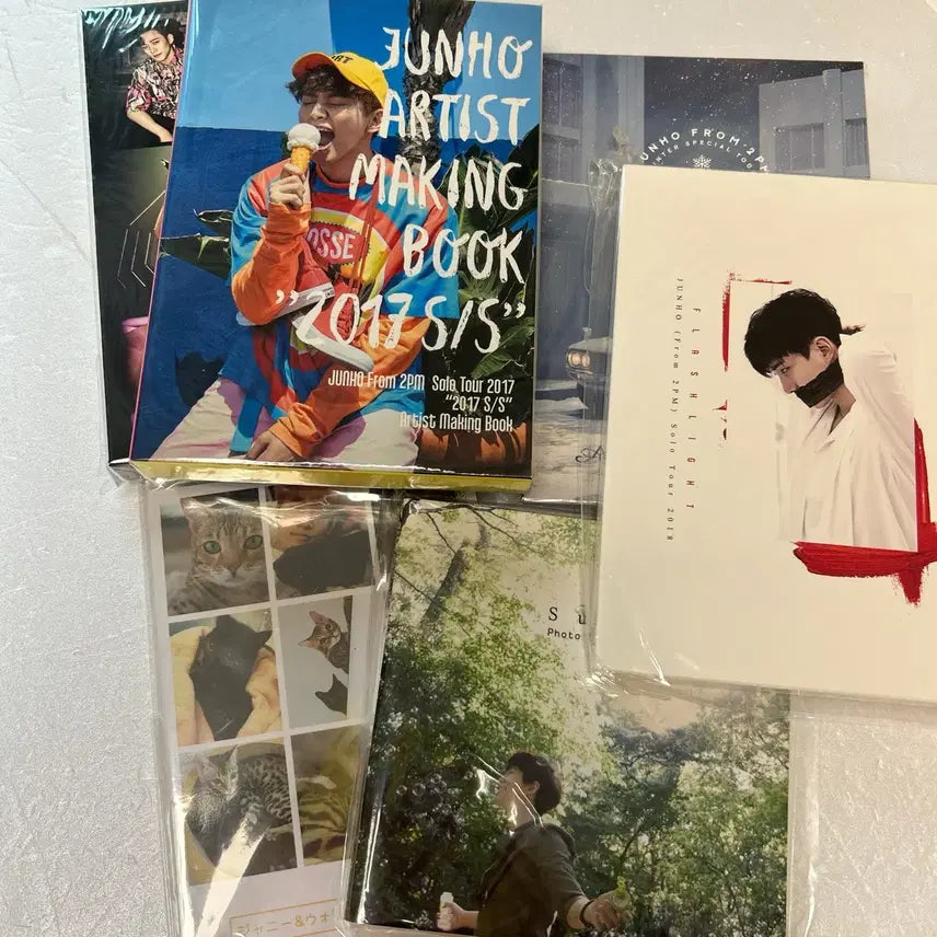 [BUNJANG] 2PM Lee Junho Making Book &amp; Photobook Bundle Set / 이준호 메이킹북4종 포토북2종 일괄