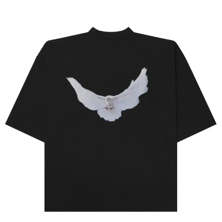 [SOLD OUT] M)이지 갭 엔지니어드 바이 발렌시아가 도브 3/4 슬리브 티셔츠 블랙