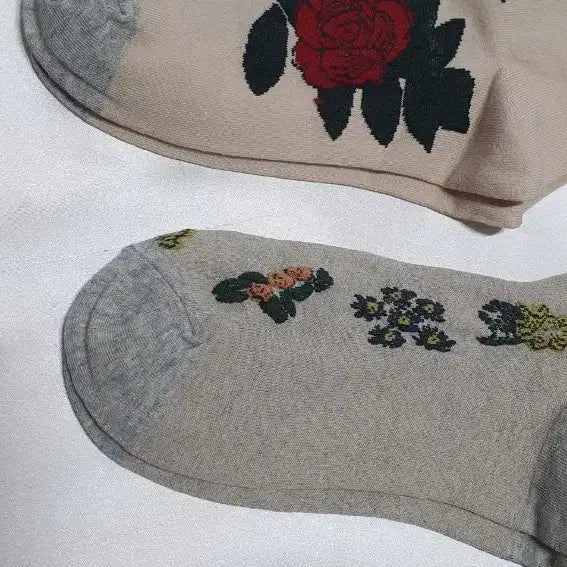 [BUNJANG] mina perhonen Flower Pattern Socks / 겨자 플라워 꽃패턴 mina perhonen 미나 페르호넨 양말 삭스