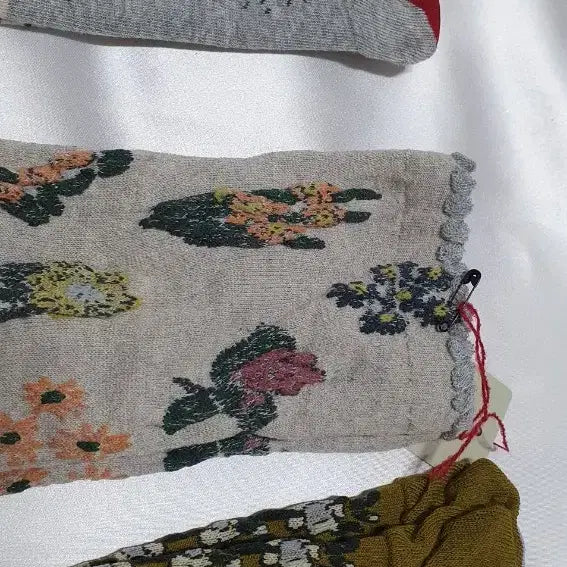 [BUNJANG] mina perhonen Flower Pattern Socks / 겨자 플라워 꽃패턴 mina perhonen 미나 페르호넨 양말 삭스