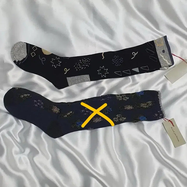 [BUNJANG] mina perhonen Flower Pattern Socks / 도형 플라워 꽃패턴 mina perhonen 미나 페르호넨 양말 삭스