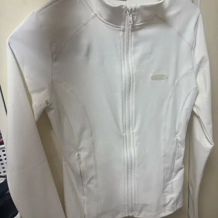 [BUNJANG] ODOR White Zip-up Jacket / ODOR 오도르 화이트 집업 자켓