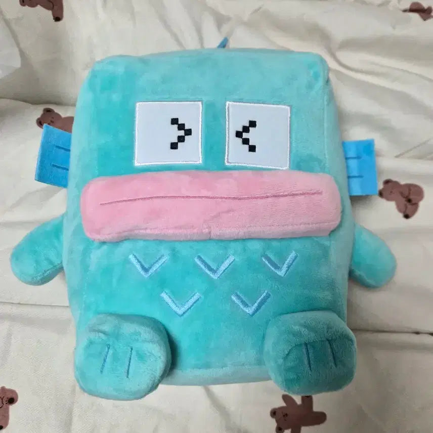 [SOLD OUT] 산리오 네모 한교동 큐비후와 중형인형