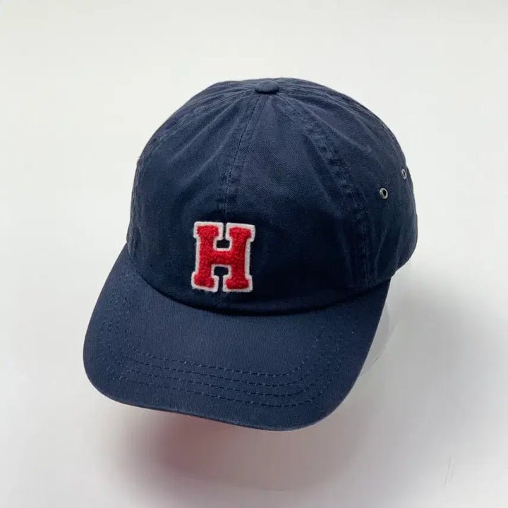 [BUNJANG] Tommy Hilfiger Patch Navy Ball Cap / [OS/정품] 타미 힐피거 패치 네이비 볼캡