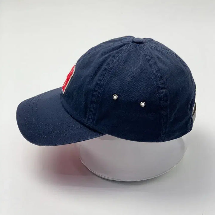 [BUNJANG] Tommy Hilfiger Patch Navy Ball Cap / [OS/정품] 타미 힐피거 패치 네이비 볼캡