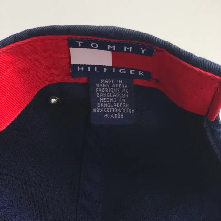 [BUNJANG] Tommy Hilfiger Patch Navy Ball Cap / [OS/정품] 타미 힐피거 패치 네이비 볼캡