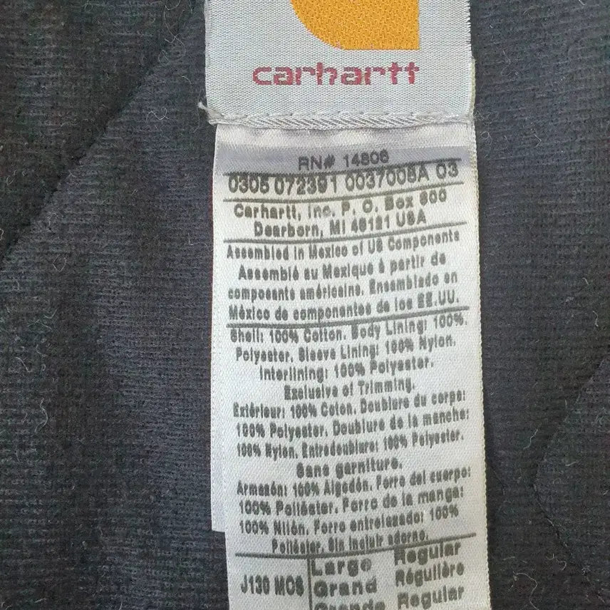 [BUNJANG] Carhartt J130 MOS Jacket / 칼하트 J130 MOS L사이즈