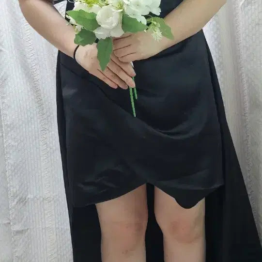 [BUNJANG] Alie Black Mini Dress / 알리 블랙 미니드레스