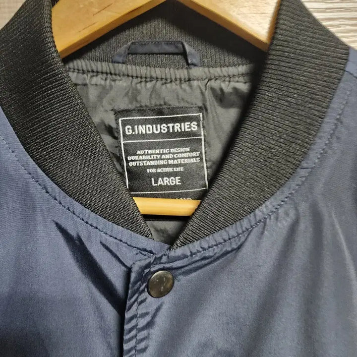 [BUNJANG] Giordano Navy Blouson (L) / 지오다노 네이비 블루종(L)