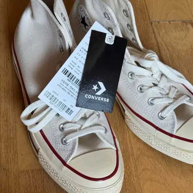 [BUNJANG] Converse Chuck 70 Parchment High Top Sneakers / 컨버스 척70 파치먼트 260