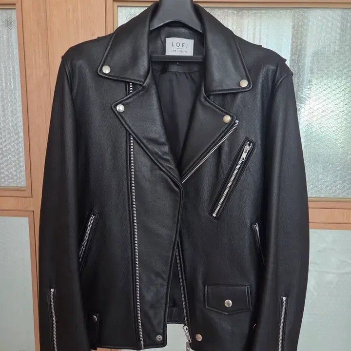 [BUNJANG] LOFI Double Rider Jacket Lambskin Leather L / 로파이 더블라이더자켓 양가죽 L