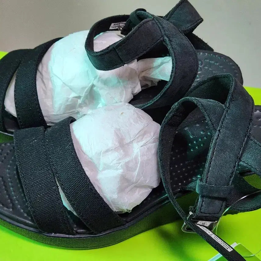 [BUNJANG] Crocs Leigh Wedge Black (W6) Shoes / 소장용새제품)크록스레이웨지블랙w6