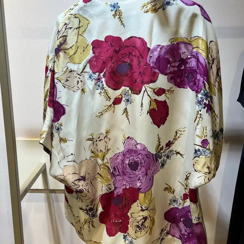 [BUNJANG] Anthropologie Floral Pattern Silk Kimono Jacket / 미국 Anthropologie 기모노 자켓