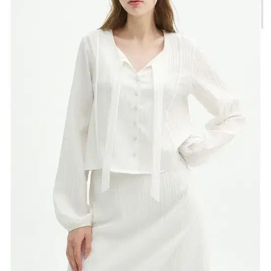 [BUNJANG] MICANE White Setup Skirt / MICANE 미케인 화이트 셋업 스커트