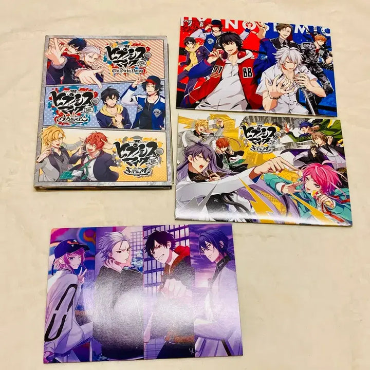 [BUNJANG] Hypnosis Mic HypMic Comics Limited Edition Drama CD Set (3 Types) / 소장용 히프마이 히프노시스 마이크 코믹스 한정 추정 드라마cd 3종