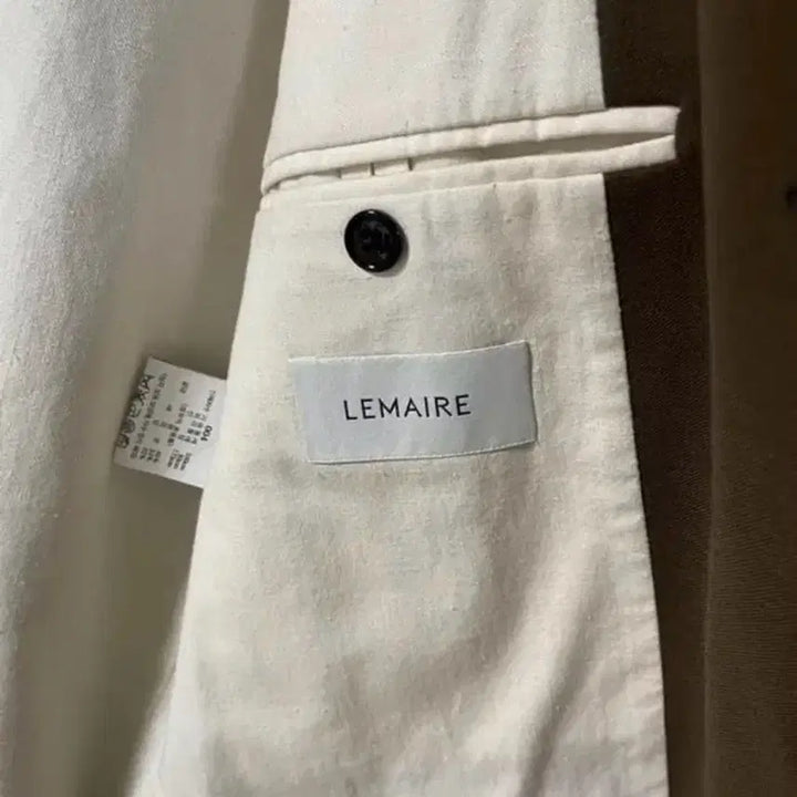 [BUNJANG] Lemaire Brown 3-Button Jacket / [48] 르메르 브라운 3버튼 자켓