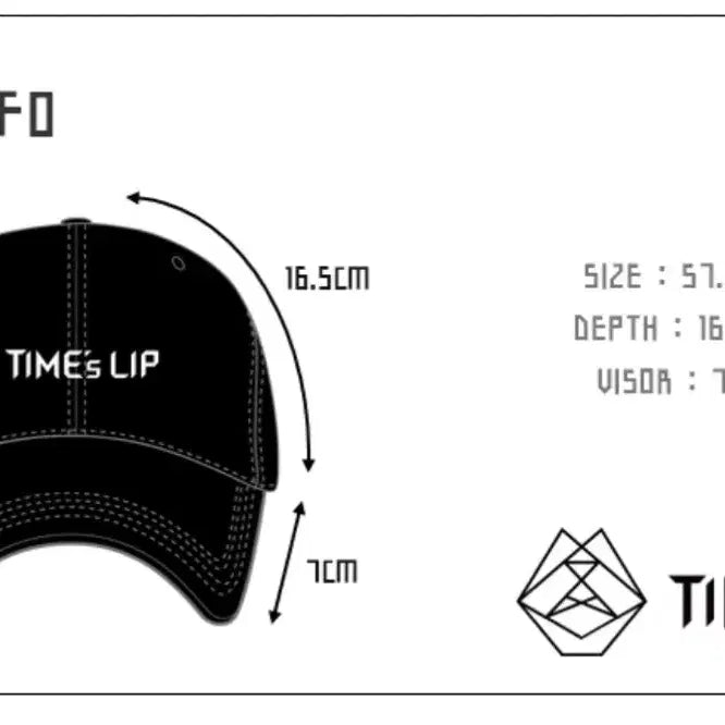 [BUNJANG] Timeslip Hexagon Leather Ball Cap / 타임슬립 헥타곤 가죽 볼캡
