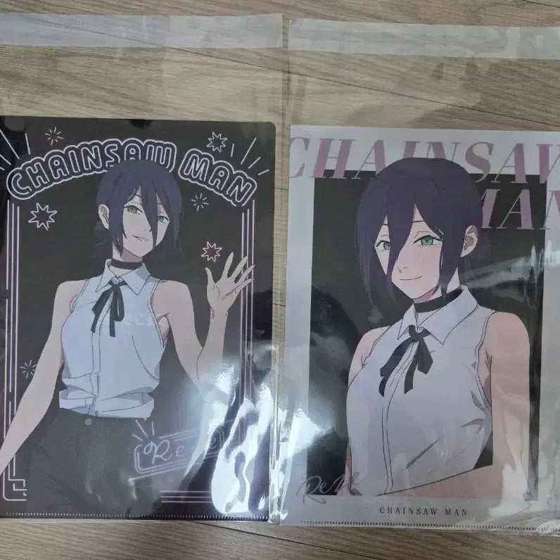 [BUNJANG] Chainsaw Man Reze Clear File Set / 체인소맨 레제 A3포스터 &amp; 클리어파일 2종 세트