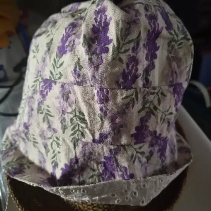[BUNJANG] Floral Pattern Lace Bucket Hat / 플라워 패턴 버킷햇 레이스 벙거지 모자