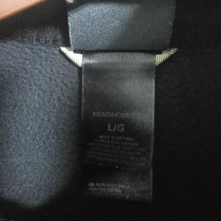 [SOLD OUT] 노스페이스 남성 플리스 하프집업 L 블랙