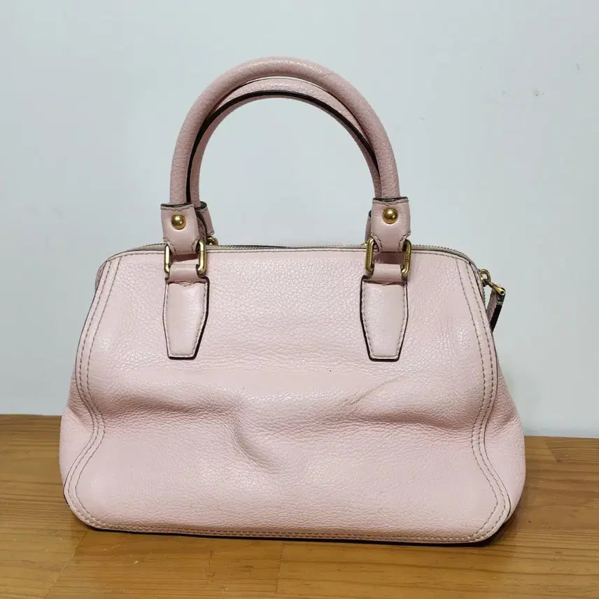 [BUNJANG] MCM Miratoate Boston Bag Pink / 엠씨엠 MCM  미라토트백 비세토스 보스턴 백 가방 핑크