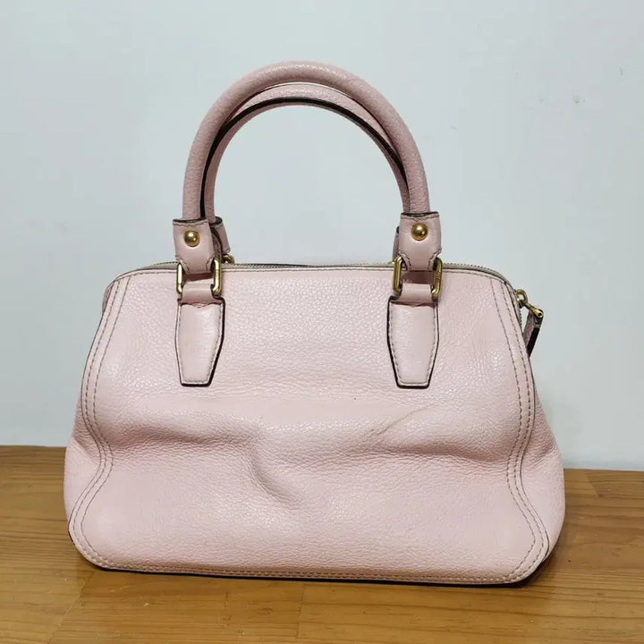 [BUNJANG] MCM Miratoate Boston Bag Pink / 엠씨엠 MCM  미라토트백 비세토스 보스턴 백 가방 핑크