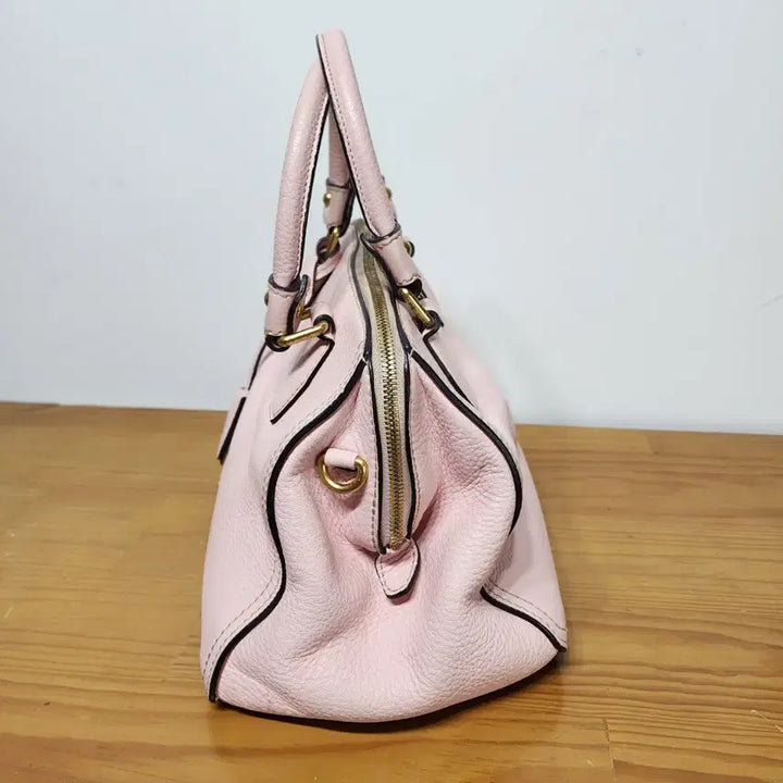 [BUNJANG] MCM Miratoate Boston Bag Pink / 엠씨엠 MCM  미라토트백 비세토스 보스턴 백 가방 핑크