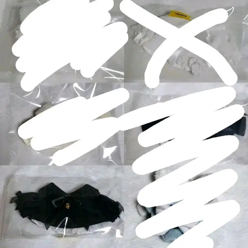 [BUNJANG] Customizable Doll Clothes and Dolls (5-30cm) / 5 10 15 20 30cm솜인형옷 우블 마린냥 니니멀 플러피캣 무속성