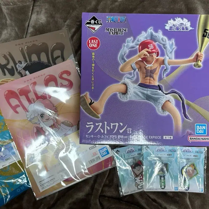 [BUNJANG] One Piece Luffy Gear 5 Figure Bundle Set / 택포8 하위상덤 라스트원 루피 기어5 야구 제일복권 쿠지 원피스