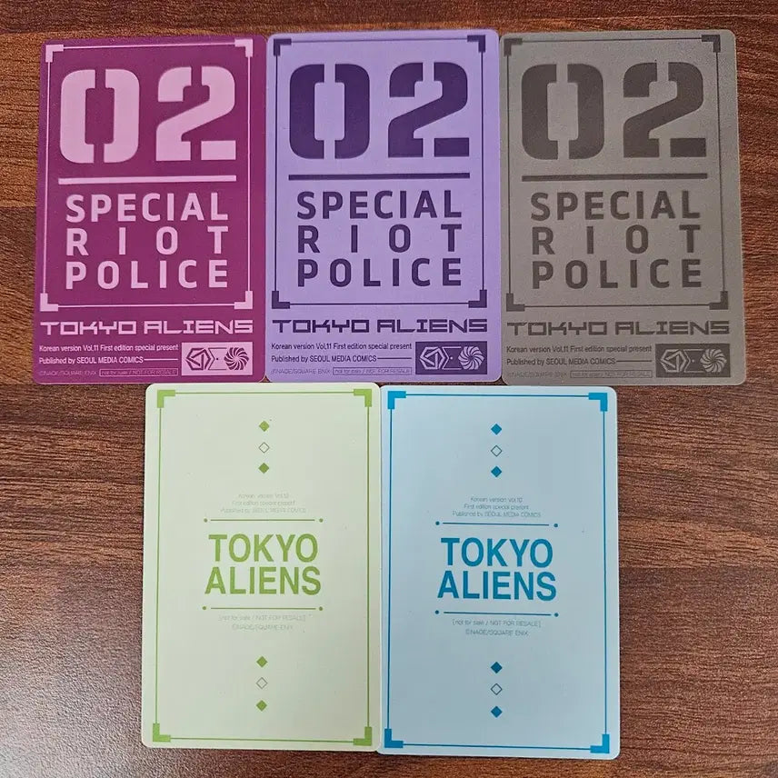 [BUNJANG] Tokyo Aliens Photocard, Postcard, PP Postcard Bundle Set / 도쿄에일리언즈 포토카드, 엽서, pp엽서 일괄