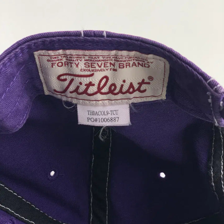 [BUNJANG] Titleist Purple Stitch Ball Cap / [OS/정품] 타이틀리스트 스티치 퍼플 남여공용 볼캡