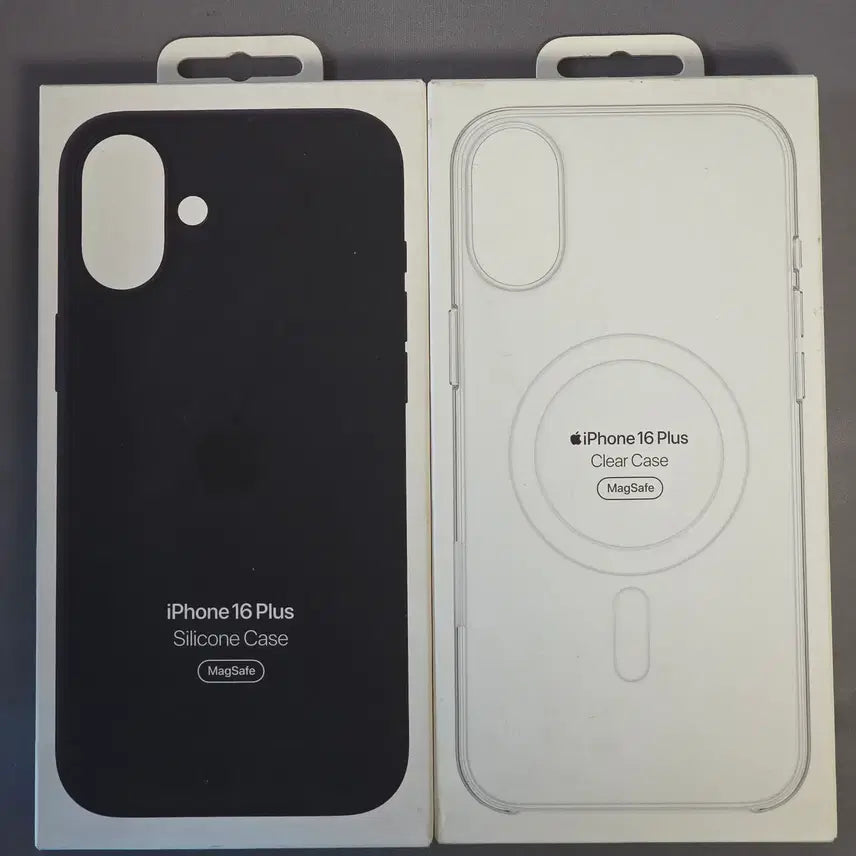 [BUNJANG] Apple iPhone 16 Plus Genuine Silicone/Clear MagSafe Case (Sealed) / 아이폰16 플러스 정품 실리콘/투명 맥세이프 케이스 미개봉 판매