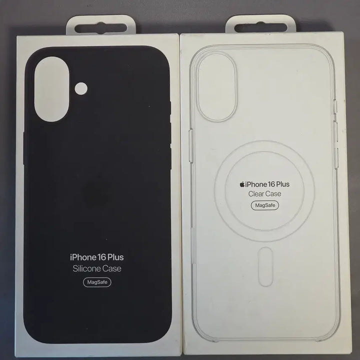 [BUNJANG] Apple iPhone 16 Plus Genuine Silicone/Clear MagSafe Case (Sealed) / 아이폰16 플러스 정품 실리콘/투명 맥세이프 케이스 미개봉 판매