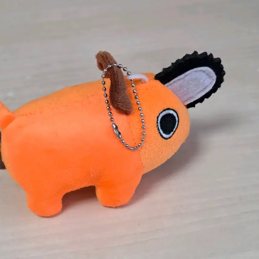 [BUNJANG] Chainsaw Man Pochita Plush Keychain / 체인소맨 포치타 인형 키링