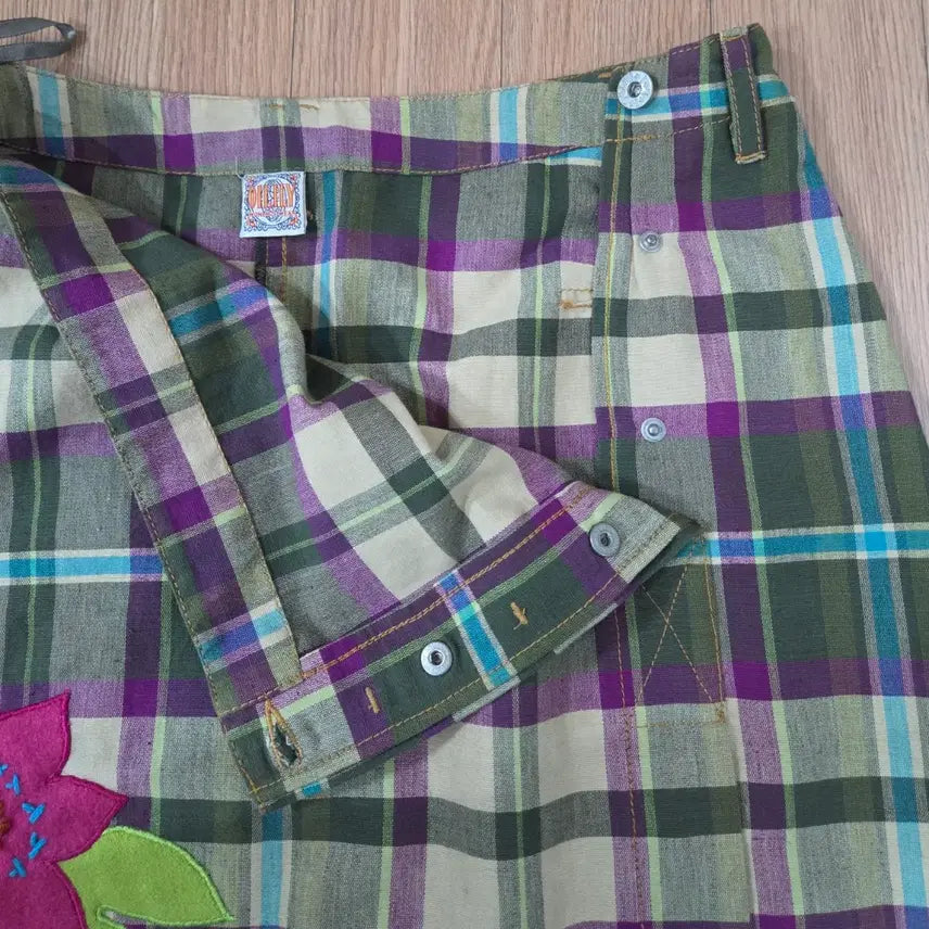 [BUNJANG] OILILY Unique Checkered Skirt / 오일릴리(OILILY) 유니크 치마