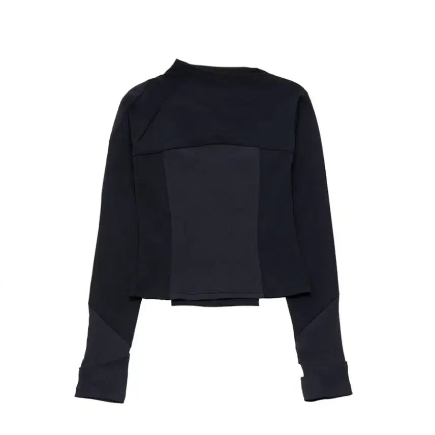 [SOLD OUT] 웻태그 FRONT TUCK RIB PANEL TOP CHARCOAL