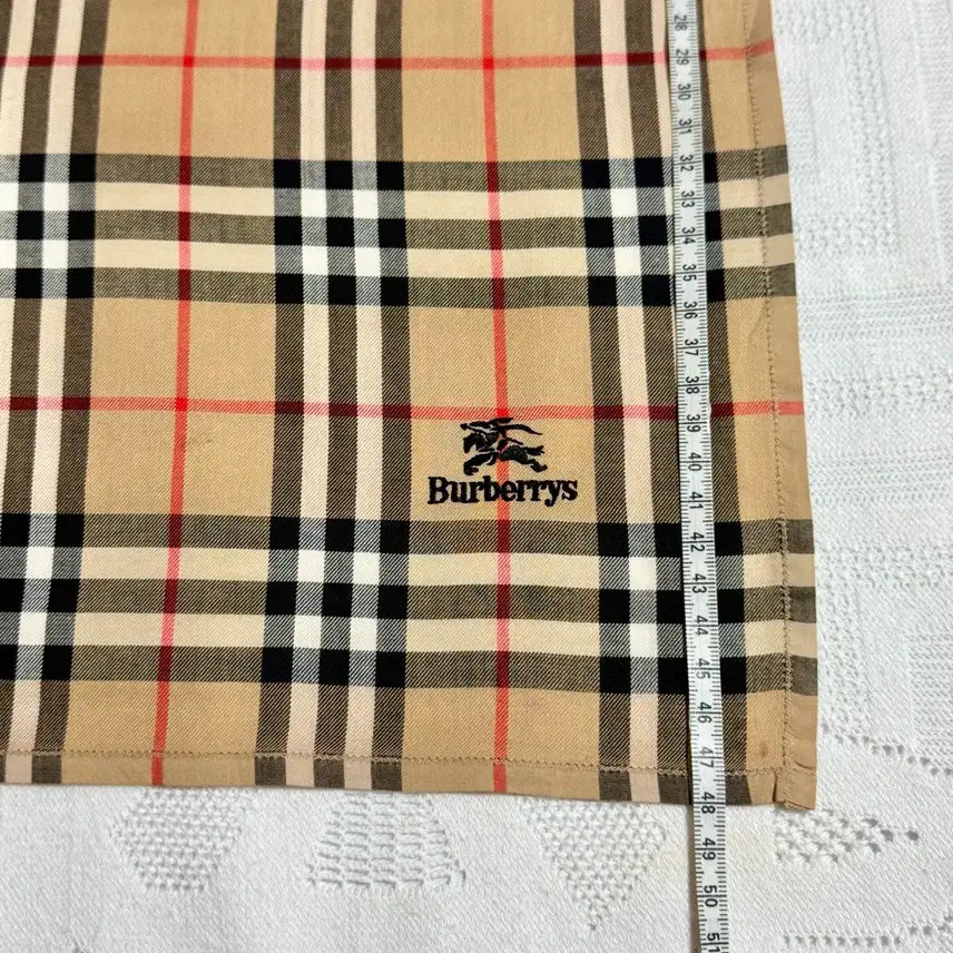 [BUNJANG] Burberry Nova Check Handkerchief / BURBERRY 버버리 기본 노바체크 손수건