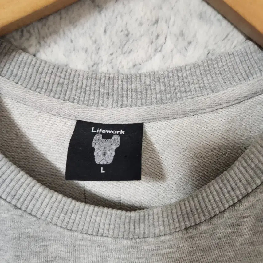 [BUNJANG] Life Work Oversized Sweatshirt T-shirt / 194A [L] 라이프워크 오버핏 맨투맨 티셔츠