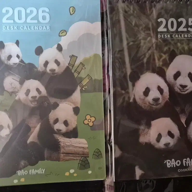 [SOLD OUT] 푸바오 바오패밀리 루이후이 2025,206 달력 양도 합니다!