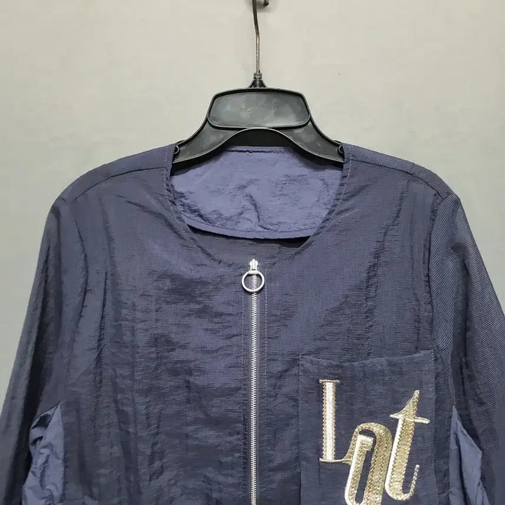 [BUNJANG] Embroidered Pocket Blouson Jacket (Size 55) / 자수 포켓 시술 블루종 55(새상품)