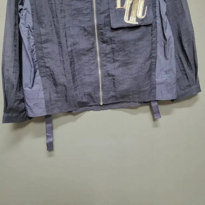 [BUNJANG] Embroidered Pocket Blouson Jacket (Size 55) / 자수 포켓 시술 블루종 55(새상품)